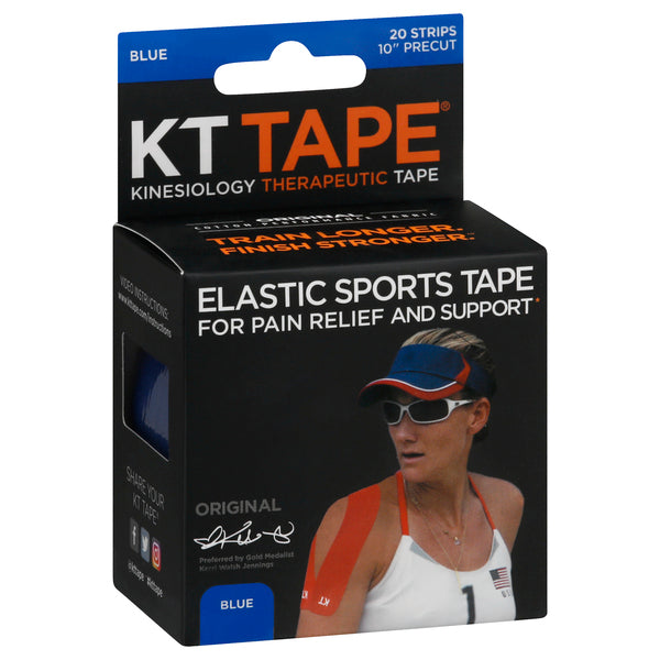KT Tape Kinesiology Cotton in Blue