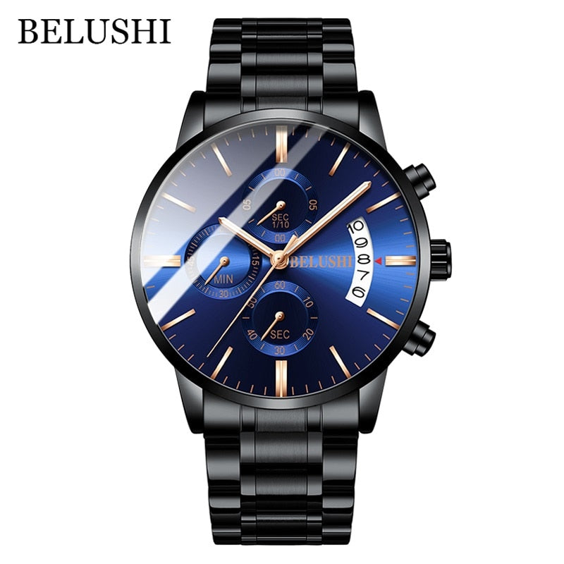 BELUSHI Men's Luxury Business Casual Watch