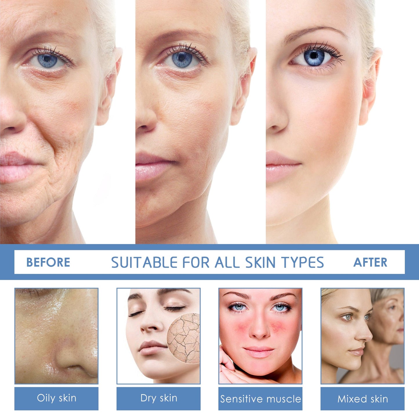 Botox Stock Solution Facial Serum, Firming Light Lines Moisturizing Anti-aging Essence - Korvel