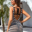 Tied Openwork Scoop Neck Wide Strap Cover-Up - Korvel