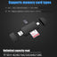 Type C & micro USB & USB 3 In 1 OTG Card Reader  High-speed USB2.0 Universal OTG TF/SD for Android Computer Extension Headers - Korvel