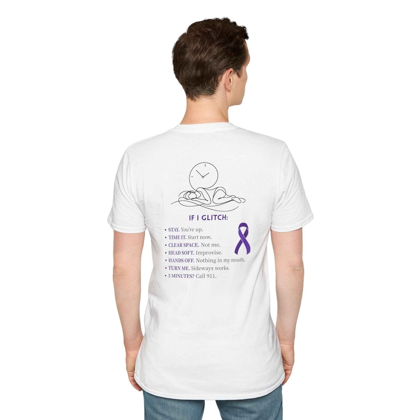 Camiseta Glitch Happens – Camiseta Minimalista de Primeros Auxilios