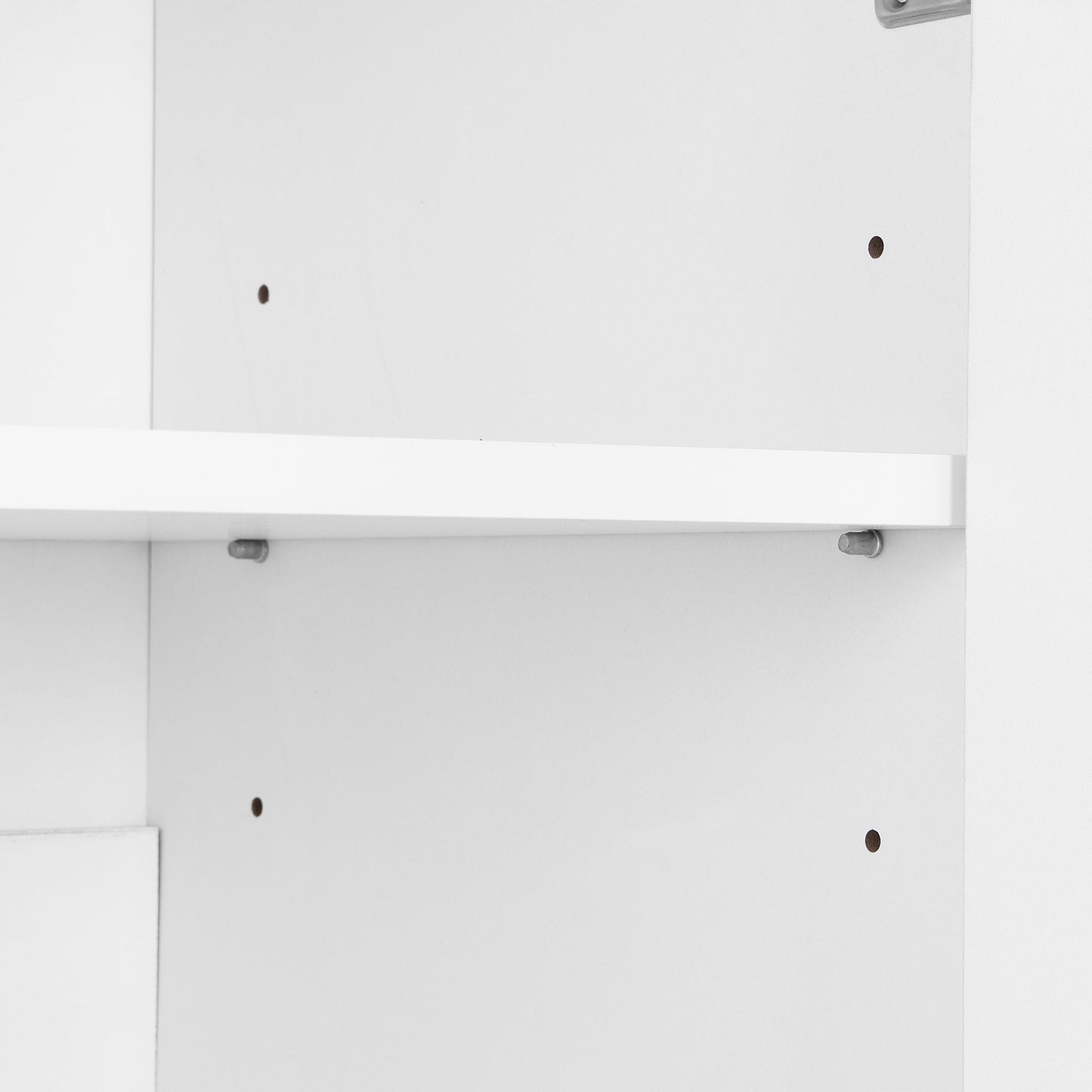 Cabinet à chaussures élégant ON-TRANS avec portes cintrées et tiroirs