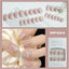 Wearing Short Cat Eye Spar Heavy Industry Butterfly Manicure Piece Removable Fake Nail Finished Product - Korvel