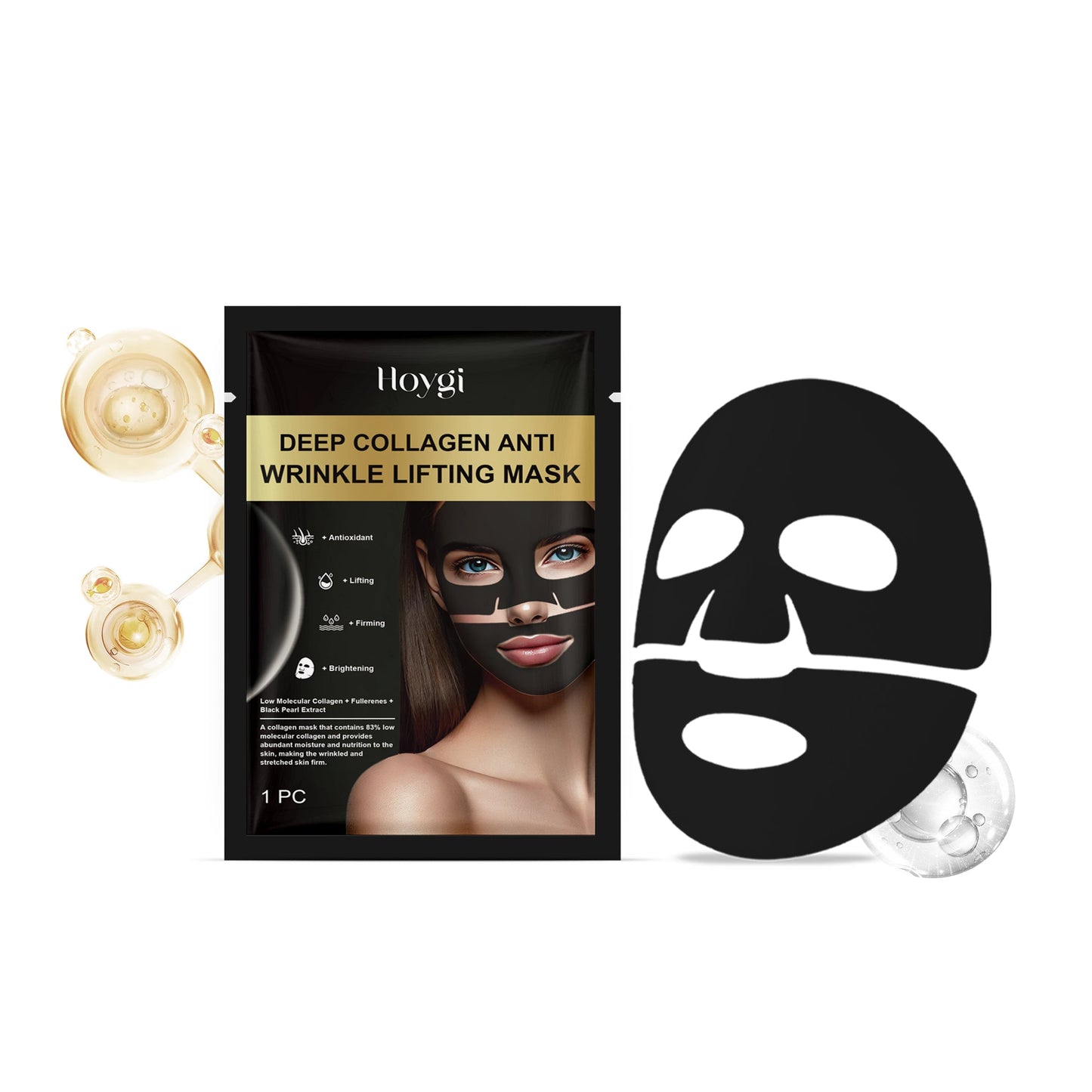 Collagen Moisturizing Mask Gently Nourishes And Moisturizes Skin, Strengthens Skin, Reduces Fine Lines And Moistens Skin - Korvel