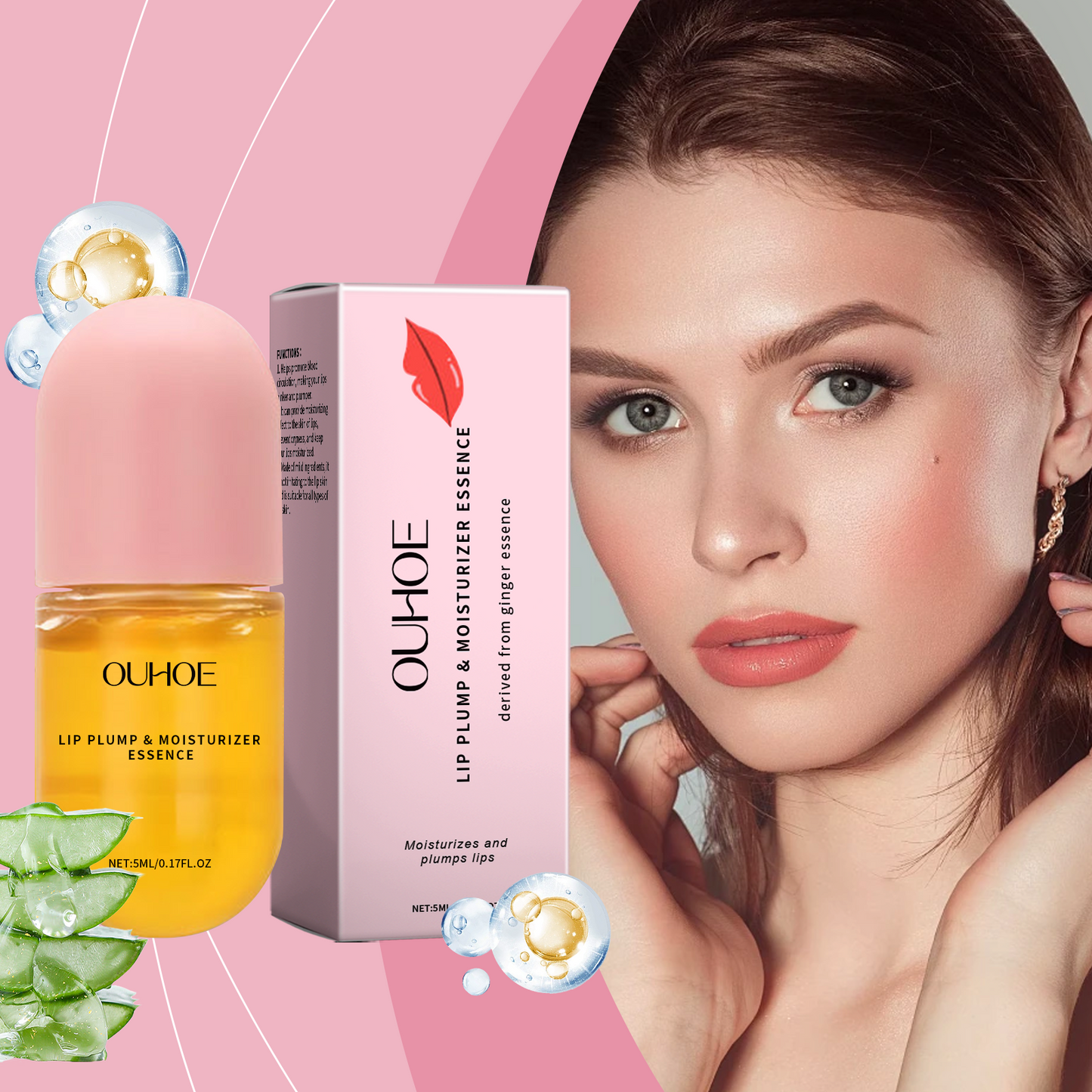 Moisturizing And Moisturizing Lip Oil, Plump And Moisturize Lips, Moisten And Nourish Lips, Moisturize And Repair Dry Lips - Korvel