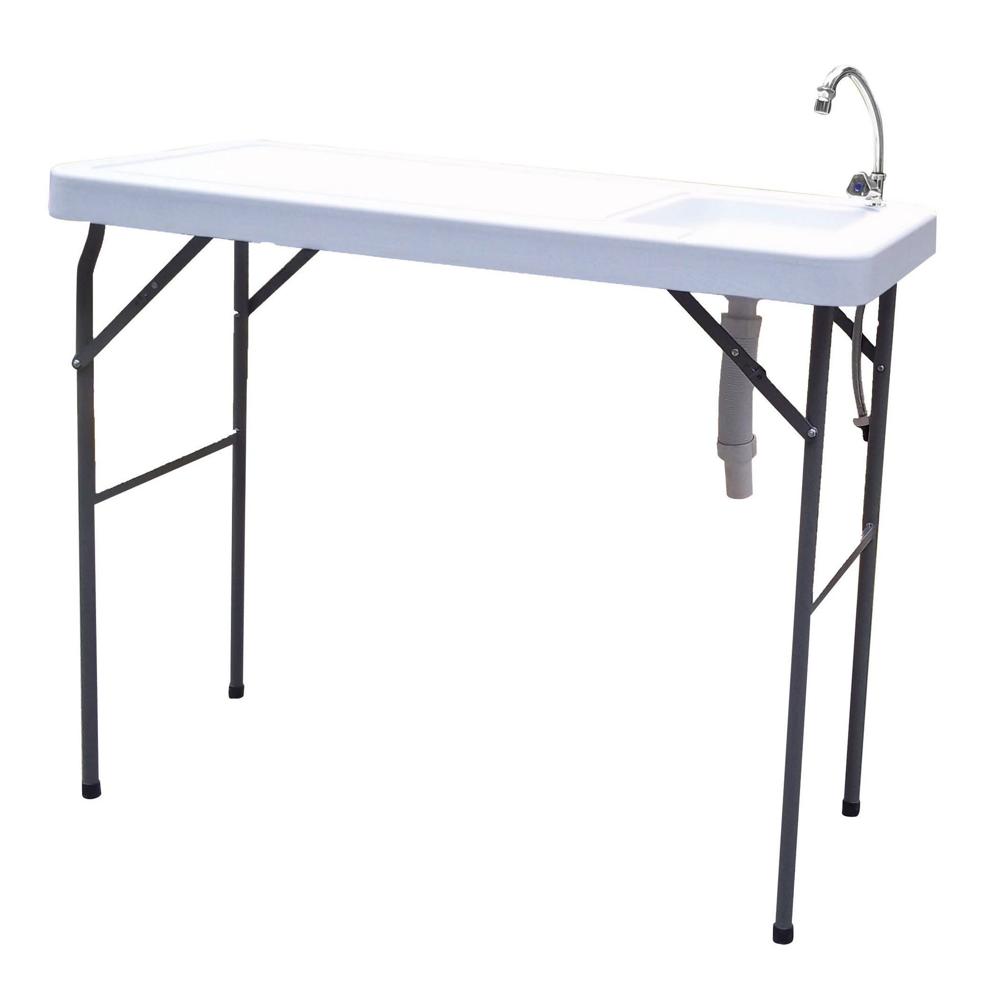 Outdoor Fish and Game Cutting Cleaning Table w/Sink and Faucet - Korvel