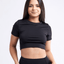 JupiterGear Crop Top à Manches Courtes