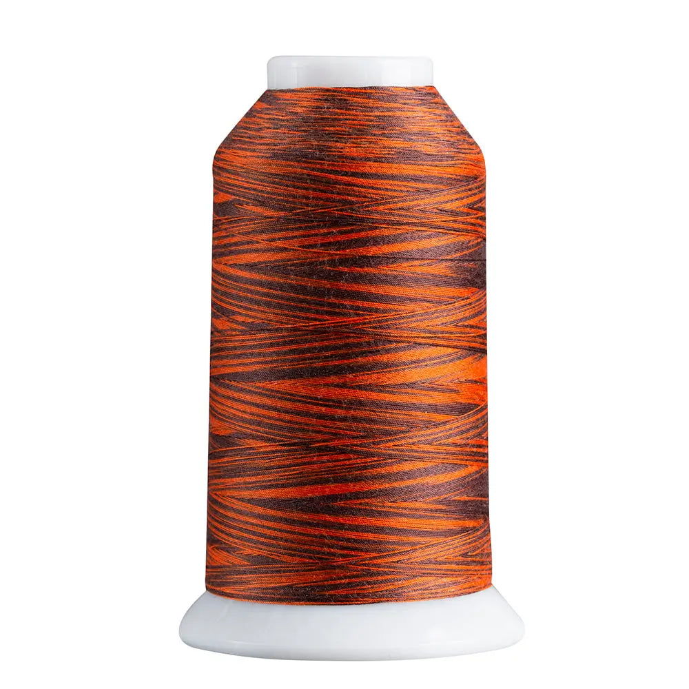 Fil de polyester variegé Superior Spirit 820 orange/marron