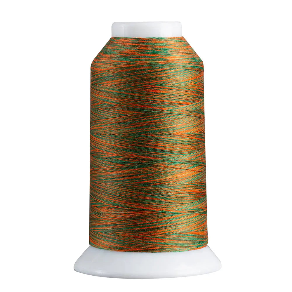 Fil en polyester variegé Superior Spirit 827 vert/orange