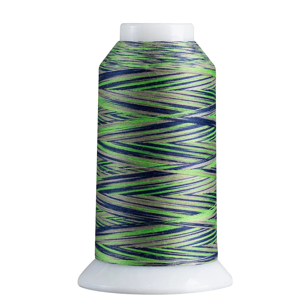 Superior Spirit Variegated Polyester Thread - Navy/Green/Gray
