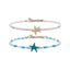 Conch Rice Bead Anklet Multi Layer Beach Foot Accessories Hot Selling Ocean Star Resort Foot Chain Set - Korvel