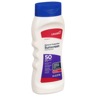Leader Sunscreen Broad Spectrum SPF 50 - 8oz