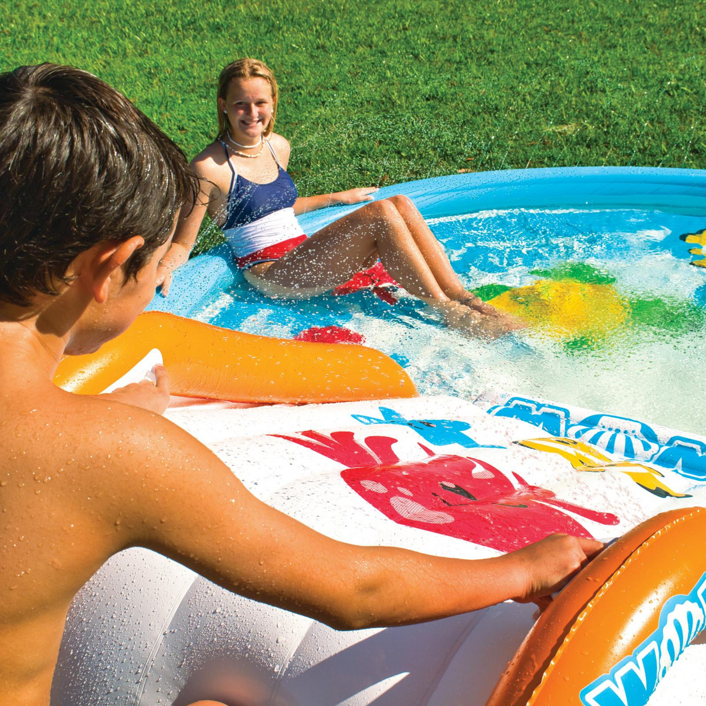 WOW Watersports Swirl Splash Pad Slide
