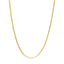Collier en chaîne cubaine Miami en or jaune 14K de 4,5 mm - 22 pouces