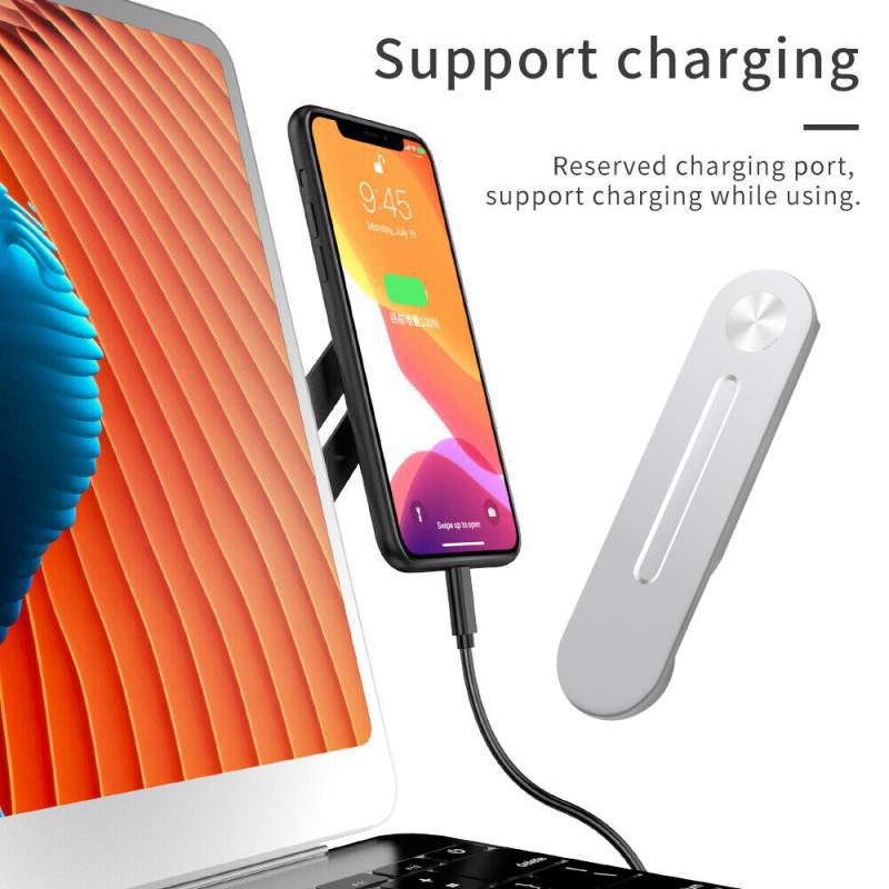 Multi Screen Support Laptop Side Mount Connects Mobile Phone Bracket Monitor Display Clip Adjustable Phone Stand Holder - Korvel