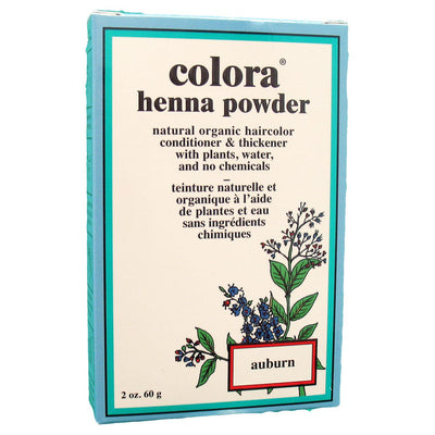 Colora Henna Powder Hair Color - Auburn 2oz