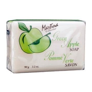 Savon Bar Green Apple de la Collection Martina - 90g