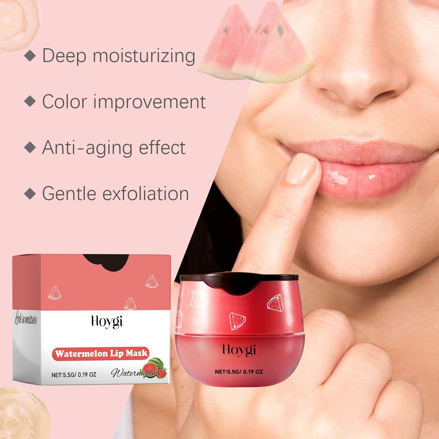 Watermelon Lip Mask for Hydration and Care