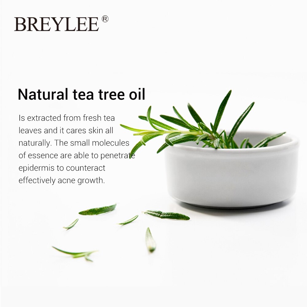 BREYLEE Acne Treatment Face Serum Mask Anti Acne Pimple Scar Remover Moisturizing Whitening Skin Care Facial Essence Cream 17ml - Korvel