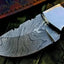 Artisan Crafted Damascus Steel Mini Skinner Knife - Korvel