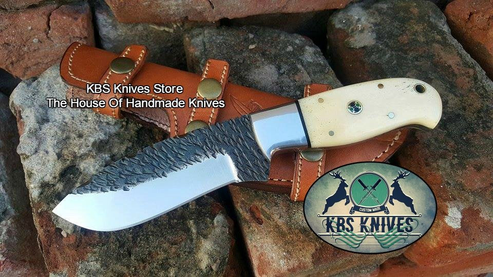 Premium Custom Deer Skinning Knife - 1095 High Carbon Steel - Korvel