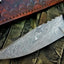 Premium Custom Damascus Steel Hunting and Skinning Knife - Korvel