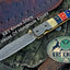 Artisan Crafted Damascus Steel Folding Pocket Knife - Korvel