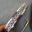 Versatile Custom Damascus Steel Double Blade Folding Knife – The Dual Edge - Korvel