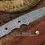 Premium Handcrafted Damascus Steel Blank Blade - Korvel