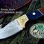 Premium Custom D2 Tool Steel Guthook Skinner Knife - Korvel