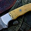 Premium Custom Damascus Steel Hunting and Skinning Knife - Korvel