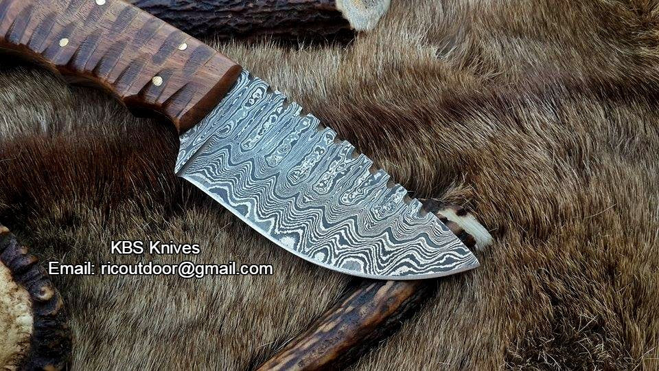 Premium Custom Skinning Knife – 8-Inch Masterpiece - Korvel