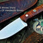 Premium Custom D2 Tool Steel Skinning Knife for Outdoor Adventures - Korvel