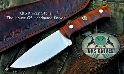 Premium Custom D2 Tool Steel Skinning Knife for Outdoor Adventures - Korvel