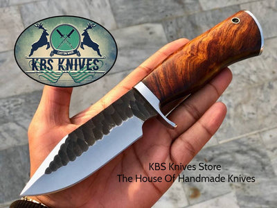 Premium Custom Handcrafted Forged Tool Steel Skinning Knives for Hunting - Korvel
