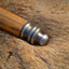 Custom Viking Tomahawk Axe - Damascus Steel with Rosewood Handle & Leather Sheath - Korvel