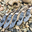 Artisan Crafted Damascus Steel Guthook Knives - Korvel