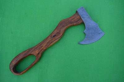 Artisan Crafted Damascus Steel Axe - Korvel