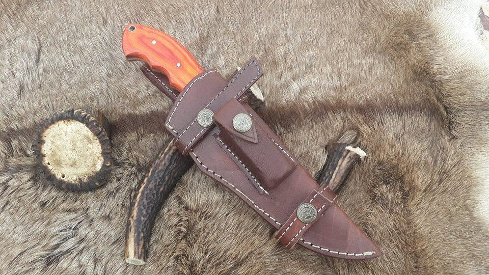 Artisan Forged High Carbon Steel Hunting Knife - Korvel