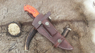 Artisan Forged High Carbon Steel Hunting Knife - Korvel