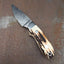 Premium Handmade Damascus Steel Hunting and Skinning Knife - Korvel
