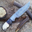 Exquisite Handmade Damascus Steel Knife - Korvel