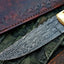 Artisan Crafted Damascus Steel Hunting Knife - Korvel