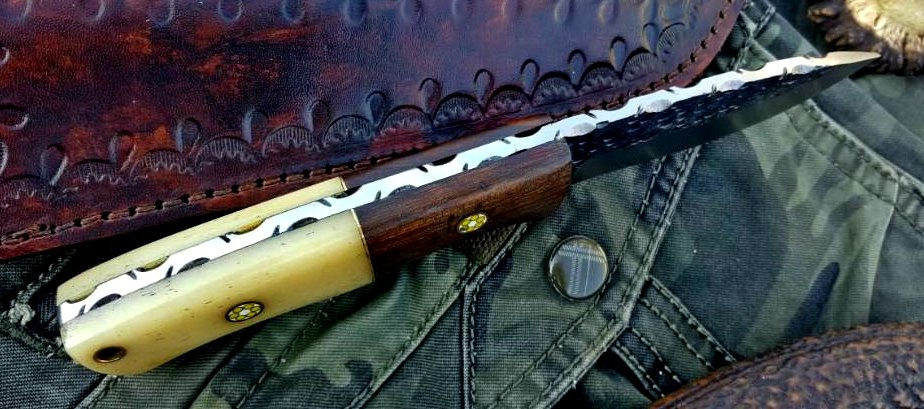 Premium Custom Hand Forged 1095 Steel Hunting Knife - Korvel