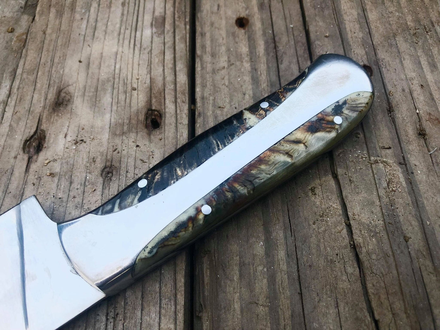 Artisan D2 Stainless Steel Chef Knife - Handcrafted Excellence - Korvel