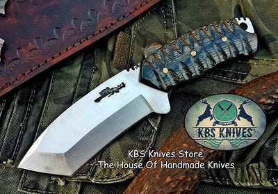 Premium Custom D2 Steel Tanto Knife - Handcrafted Excellence - Korvel