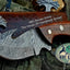 Premium Custom Damascus Steel Guthook Skinning Knife - Korvel