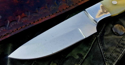 Premium Custom D2 Tool Steel Hunting & Skinning Knife - Korvel