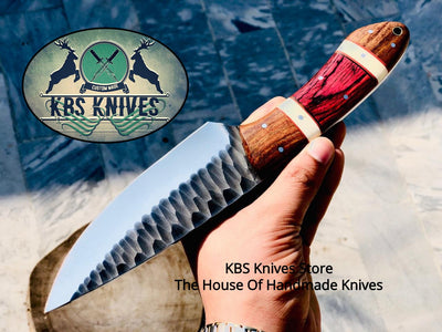 Premium Full Tang Custom Handmade Forged 1095 Steel Hunting and Skinning Knife - Korvel